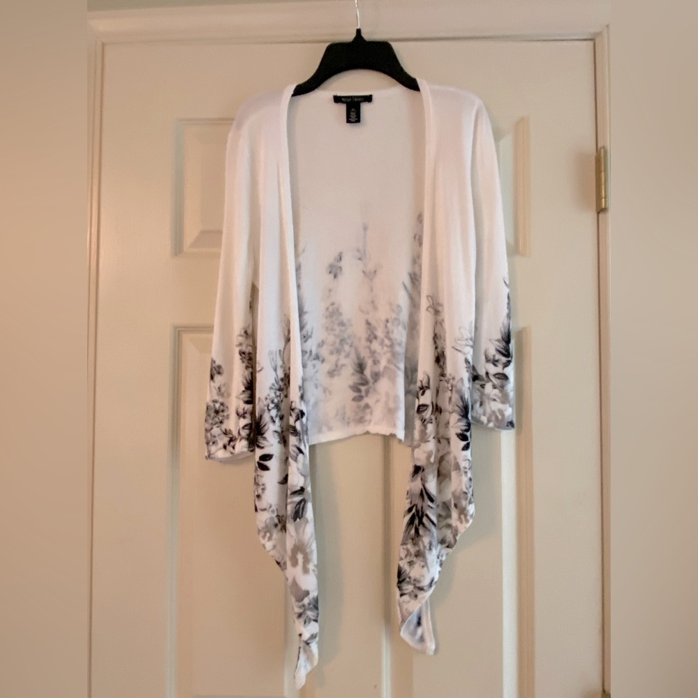 White Housese Black Market Open Cardigan/cover up